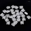 Curtain 30 Pack Ersättare Vertikal Roman Roller Blind Ball Chain Cord Connector Clips (Transparent)