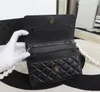 Classique petit rabat GHW Pearl sac Vintage en cuir d'agneau véritable en couleurs blanc/noir Lady Matelasse sacs à bandoulière femme Desinger sac à main