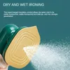 Irons Steamers Mini Garment Steamer Portable Handheld Steam Iron Heat Press Machine Home Travelling For Clothes Ironing Wet Dry 230222