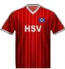 1982 1983 1984 Koszulki piłkarskie Hamburger SV Retro 83 84 Horst Hrubesch Milewski Magath Rolff Vintage Classic Final Football Shirt