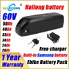 Hailong Batterie Velo Batterie 40ah Kit de conversion de vélo électrique 60v 72v 1500w 30ah 20ah 3000w 18650 Batterie Samsung Bafang