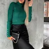 Caso de roupas étnicas Mulher de malha de inverno 2023 Pullovers top Moda coreana de mangas compridas femininas calorosas gúmulos elegantes