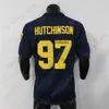 Bowl Fiesta 2023 Football Playoff Jersey Ncaa College Aidan Hutchinson Tom Brady Charles Woodson Cade Blake Corum Mccarthy Dames Jeugd