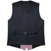 Coletes masculinos barrywang masculino rosa coletes coletes coletes colar sob medida vneck 3 bolso screte colet conjunto de lazer formal md2301 230222