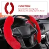 Steering Wheel Covers 1 Pair Chic Car Cover Protector Sleeve