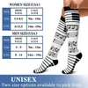 5PC Socks Hosiery Compression Socks Women Men Knee High Running Cycling Sports Socks( 3456789 Pairs) For Edema Diabetes Varicose Veins Socks Z0221