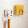 Organizzazione per la conservazione della cucina Scarico per lavello in acciaio inossidabile Porta spugna Gancio Scolasapone Accessori per il bagno Organizzatore