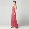 Casual jurken Sexy Summer 2023 Hollow Out Party Bandage Lange jurk vrouwen bruidsmeisje formele multi -way wrap cabriolet infinity maxi jurkca