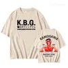 Camisetas masculinas Hajime No Ippo Kamogawa Academia de boxe Algodão puro Tamanho da UE Top Engraçada Camisa masculina de verão Anime anos 2000 Roupas unissex