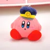 Animaux en peluche jeu Anime mignon étoile Kirby peluche poupée jouet filles sac pendentif décoration E10