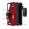 Shockproof Armor Holsters Case For Samsung S22 Ultra Plus iPhone 14 pro max XS With Clip Magnetic Ring Holder Cover