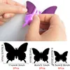 Home Decoration Butterfly Wall Stickers Wedding Living Room Decor Butterfly Stickers 12 Pcs/Set DIY Mirror Surface 3D Butterfly Pegatinas De Pared De Mariposas
