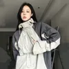 Women's Jackets HOUZHOU Vintage Outdoor Jackets Women Y2k Streetwear Waterproof Oversized Autumn Hooded Harajuku Windbreaker Coat Korean Fashion 230222