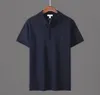 Designer Polos Summer Mens Polo Shirt med bokst￤ver Crocodile broderi Casual T-shirt Men toppar 5 f￤rger M-2XL