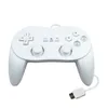 pour Nintendo Wii pro Contrôleur de jeu filaire Gamepad Joystick Controller noir blanc