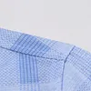 Men's Polos Men Polo Shirt Short Sleeve Tops Plaids for Summer 95% Polyester Retro Vintage Fashion Casual Male Buttons Up TUE02W45 230223