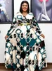 Ethnic Clothing African Dresses For Women Elegant Polyester Muslim Fashion Abayas Dashiki Robe Kaftan Long Maxi Dress Turkish Africa 230223