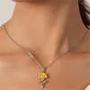 Pendentif Colliers Collier De Tournesol De Haute Qualité Pour Les Femmes Argent Couleur Cocktail Bijoux