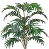 Fleurs décoratives -Feuille artificielle de plante de palmier Artificielle Faux Tropical Big