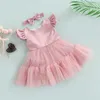 Mädchen Kleider Ma Baby 6m-5Y Kleinkind Kleinkind Kind Mädchen Kleid Tüll Tutu Party Hochzeit Geburtstag Formale Kleider Für Mädchen Kinder Kostüme D01