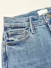 Damen-Jeans-Jeanshose 2023, hohe Taille, Stretch, weites Bein, Schlagjeans 230223