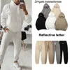 Hoodies مصمم ESS للرجال نساء شحنة سقوط شيرت شيرت رسالة مطبوعة طويلة الأكمام الطاقم