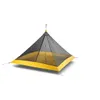 Tents en schuilplaatsen Wandelen Knot 145cm Ultralight Pyramid 145m Rodless binnen Tent 24 Persoon kamperen Grote Tarp Siliconen Coating Outdoor J230223