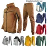 Designers Mens Tracksuits Thin Tech Fleece Men Tracksuit Designer Sweat Suit Two Piece Set Sport Sweatpants With Long Sleeve Hoodie för P3PW