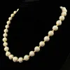 Hip Hop Fashion Cz Diamond Collece Brass Gold Alted Ice Big Pearl Bark Change Collece