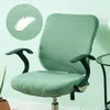 Fundas para sillas Cojín de asiento elástico elástico Extraíble Lavable Ajuste para la oficina S Comedor Decoración del banquete de boda