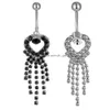 Nabel Bell Button Ringe D0091B Kirschrot Farbe Bauchring Drop Lieferung Schmuck Körper Dhgarden Dhr6Q