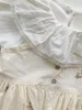 Meisjesjurken zomer geboren babykleding baby voortreffelijk geborduurd kleine bloemen katoenen jurk strand