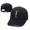 Casquette de baseball design lettre logo Y unisexe logo brodé chapeau de soleil mode hip-hop