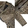 2023 Leopard Print Suit Men Slim Fit Casual Daily Single-Breasted byxor Designar den senaste r￶kande l￶sen S-4XL