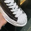 Kleidschuhe Rindslederauflösung mmy Dicker unterer Sneaker Mihara Trend Paarschuhe Japanische Lederplattform Damenschuhe Herren Tennisschuhe 230222