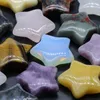 Charms Natural Stone Furnishing Articles Rose Quartz Agate Opal Star Shape Crystals and Stones Healing Home Decoration Julpresent