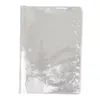 Transparent PVC Book Sleeve A6/A5 Cover Binder Notebook Waterproof Fit för de flesta planerare Scrapbook