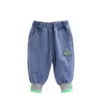 Jeans Printemps Enfants Jeans Garçons Filles Mode Solide Jeans Enfants Jeans pour Garçons Casual Denim Pantalon Toddler Haute Qualité 0-5 ANS 230223