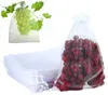 20pcs/setブドウ保護ネッティングバッグ野菜フルーツガーデンメッシュバッグ農業害虫駆除防止防止メッシュグレープバッグ
