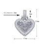 Choker 2023 Arrived Girlfriend Lover Gift Jewelry High Quality Iced Out Bling 5A CZ Heart Shaped Tennis Chain Fashion Necklace