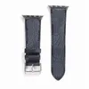 Fashion Top Designer Watch Straps for Apple Watch Band 38mm 40mm 41mm 42mm 44mm 45mm watches SeriesLeather Print Pattern Smart Bands Deluxe Wristband Belt Watchband