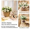 Decorative Flowers Imitation Bouquet Living Room Arrangement Decorate Light Luxury Decoration Table Silk Flower Sad Dry Home Furnishings