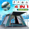 Tents and Shelters 45 People Camping Tent Outdoor Foldable Folding Tent Waterproof Camping Tent Portable Family Beach Tent Throw Pop up HikingTent J230223