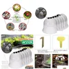 その他の庭用品6PCS Plant Bell ER Dome Antize Plastic Protector Mini Greenhouse Outdoor Protect Backyard Tools Drop Delivery DHA23