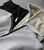 Polos de lujo de gama alta con cremallera Polo de solapa para hombre Camiseta de punto de seda de hielo de verano Coreano informal de color sólido de negocios Paul camisa 230223