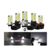 Annan Auto Electronics 2/10st High Bright Car LED -dimljus Motorcykelstrålkastare H4H7H8 9005/9006 Lampa Kör Kör BBS VIT 1 DH8JU