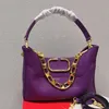 Luxury Design Shoulder Bags Handbags Women's Retro Large Capacity Underarm Bag Rivet Lady Cosmetic Tote Bucket 2022