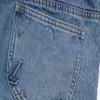 Shorts pour hommes lettres imprimées infroissables 2023 pantalons de plage d'été Louiseity décoration décontractée jeans Viutonity pour hommes XS-L 01-08