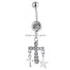 Navel Bell Button Rings D0085 Buikring Drop levering sieraden Body Dhgarden Dhznp