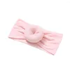 Accessori per capelli 12pcs/lotto Nylon Baby Head Bun Bun Buns Donuts Girls Soft Turban per infantile 12 colori JFNY032B